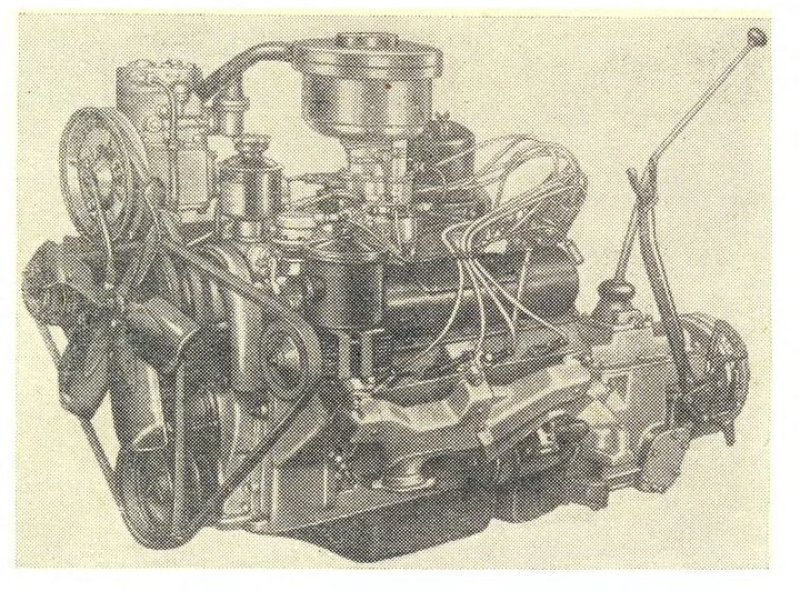 Рис. 24. Внешний вид двигателя ЗИЛ-130