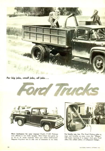 1960 Ford F-600 Рекламный буклет